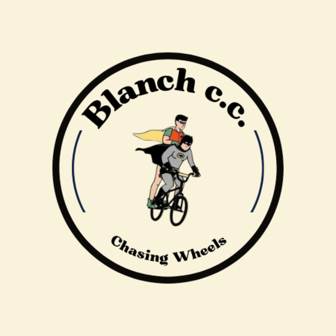 Blanch C.C. “Hero Ride” Tee — White (Unisex)