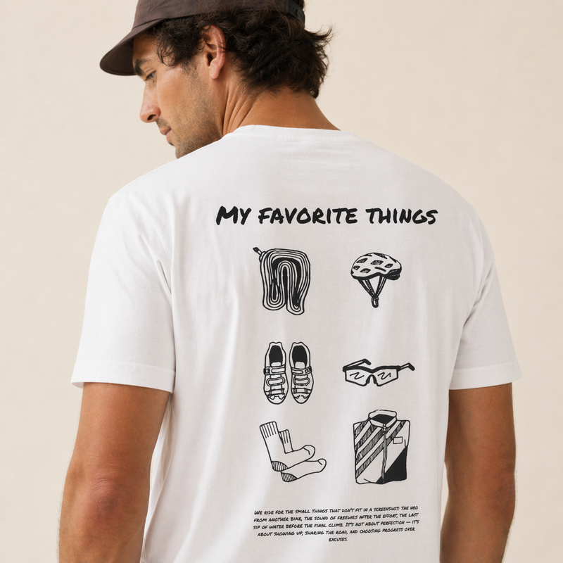 Blanch C.C. "My Favorite Things" Tee — White (Unisex)