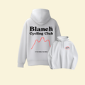 Sudadera Blanch Cycling Club “IYKYK Peaks” — Gris (Unisex)