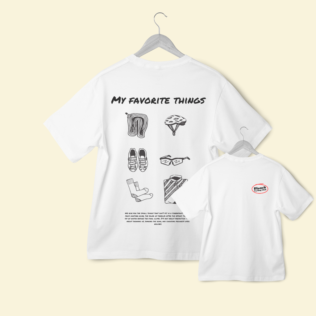 My Favorite Things – Camiseta Blanch Cycling Club (Blanca)